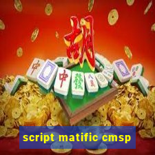 script matific cmsp